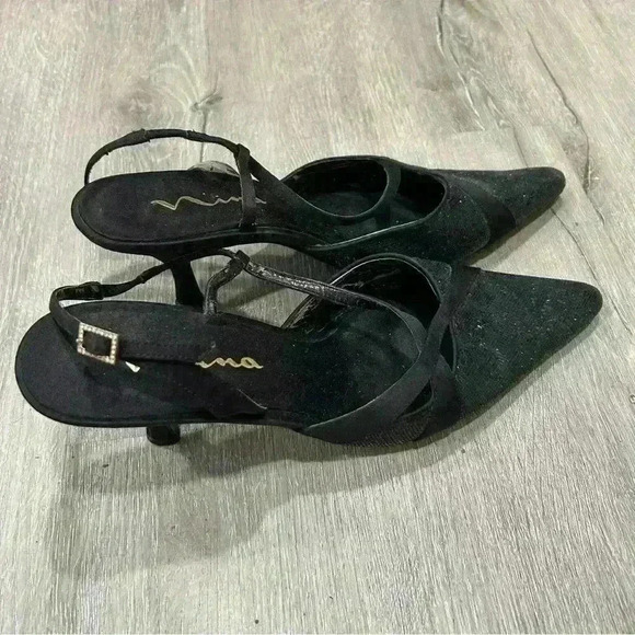 Nina Formal Beaded Heels - Picture 3 of 8